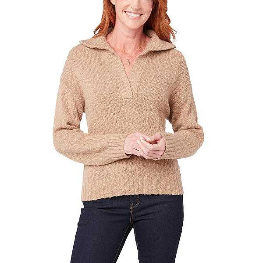 Women Lucchese | Evelyn Polo Sweater