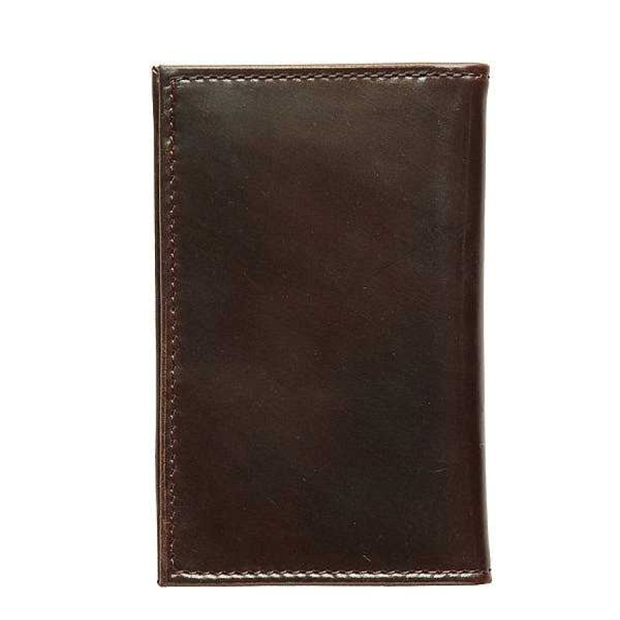 Men Lucchese | Card Case - Cordovan