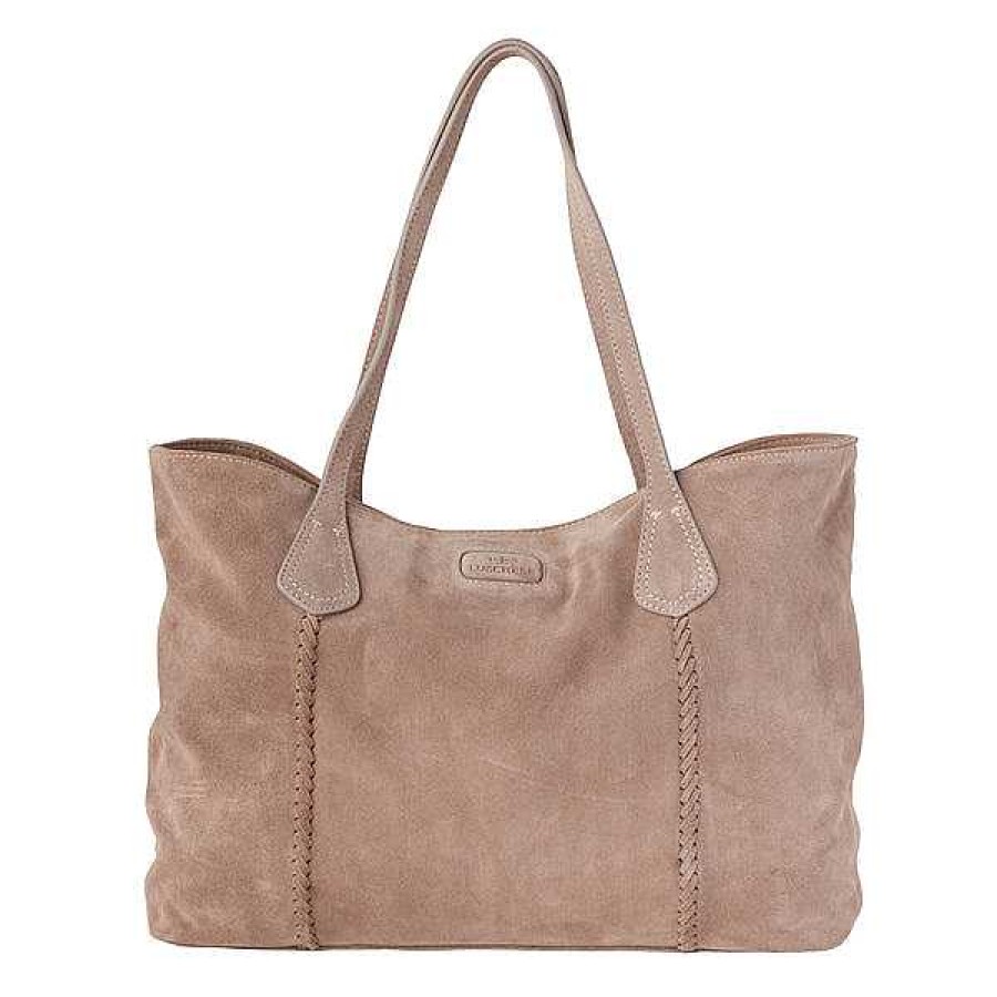 Women Lucchese | Suede Tote