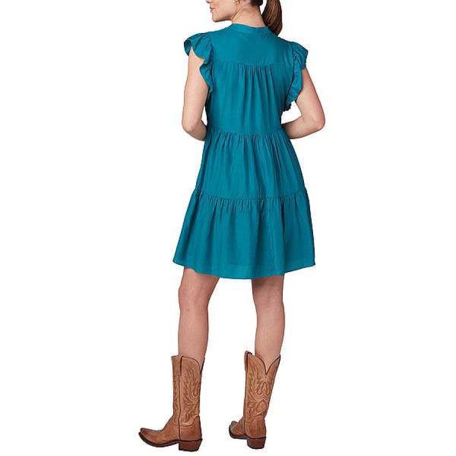 Women Lucchese | Neelie Button Dress