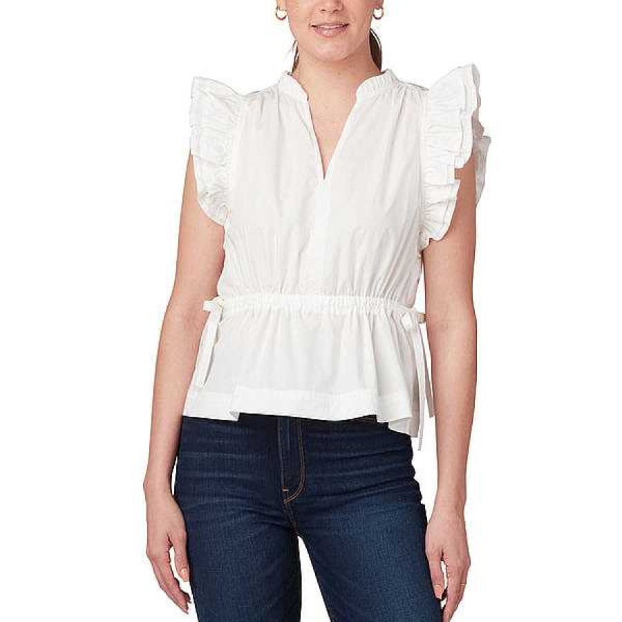 Women Lucchese | Peplum Top