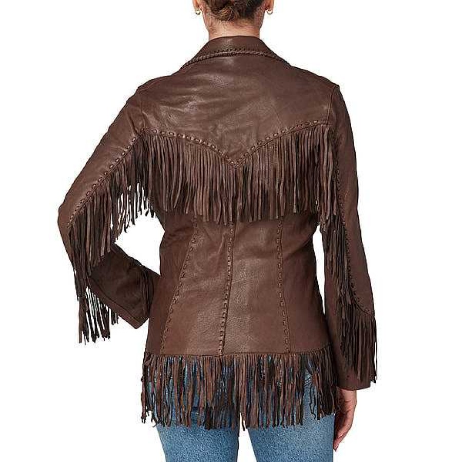 Women Lucchese | Fringe Jacket