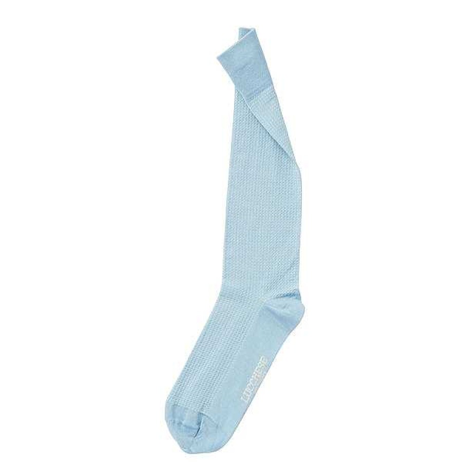 Men Lucchese | Mens Dot Print Dress Sock