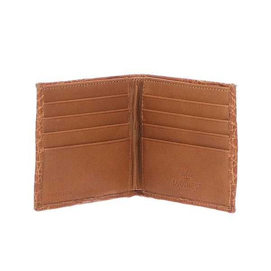 Men Lucchese | Hipster Wallet Crocodile