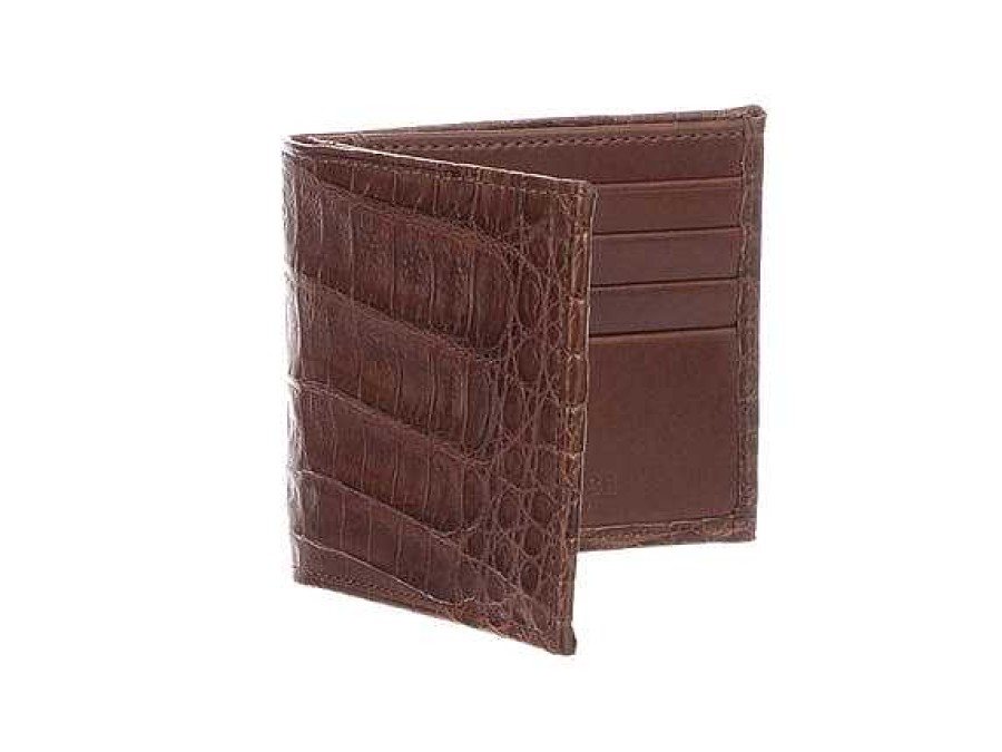 Men Lucchese | Hipster Wallet Crocodile