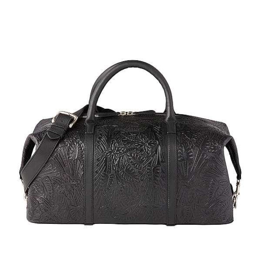 Men Lucchese | Hand-Tooled Duffle