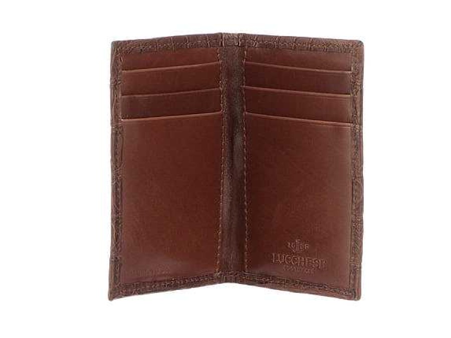 Men Lucchese | Bifold Wallet Crocodile