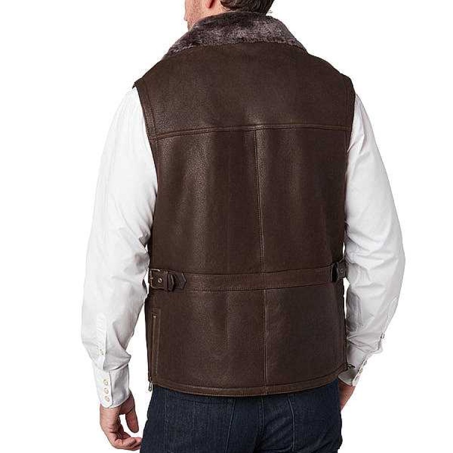 Men Lucchese | Shearling Vest