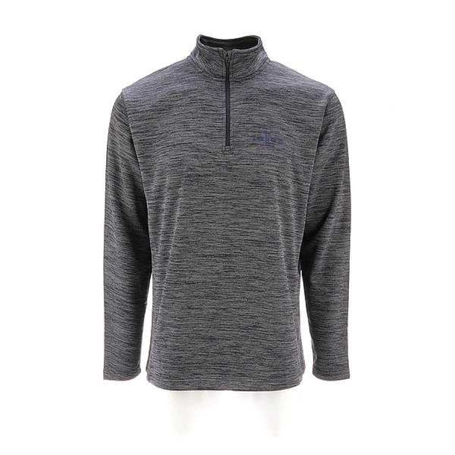 Men Lucchese | Mirrored L Quarter Zip