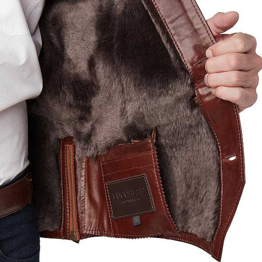 Men Lucchese | Shearling Vest