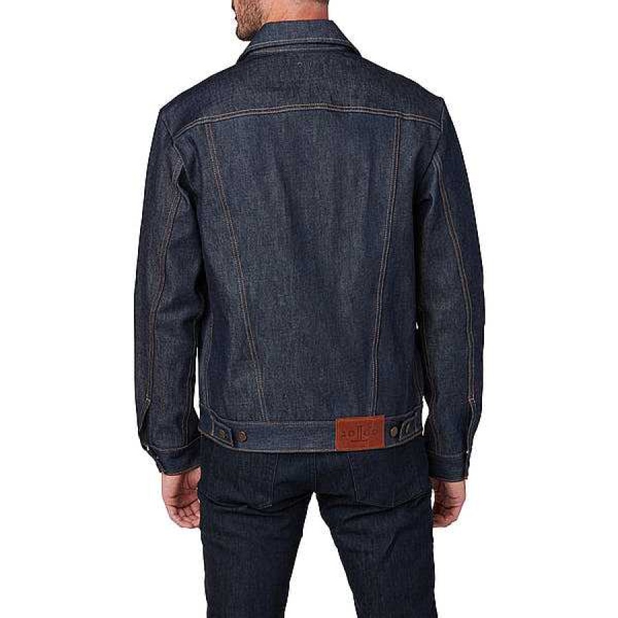 Men Lucchese | Wrangler X Lucchese Men'S Denim Jacket