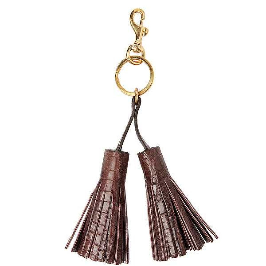 Men Lucchese | Caiman Tassel Keychain