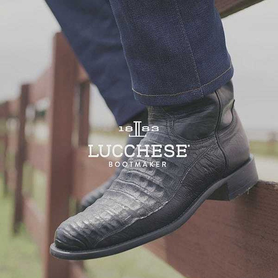 Men Lucchese | Lucchese Pima Cotton Polo