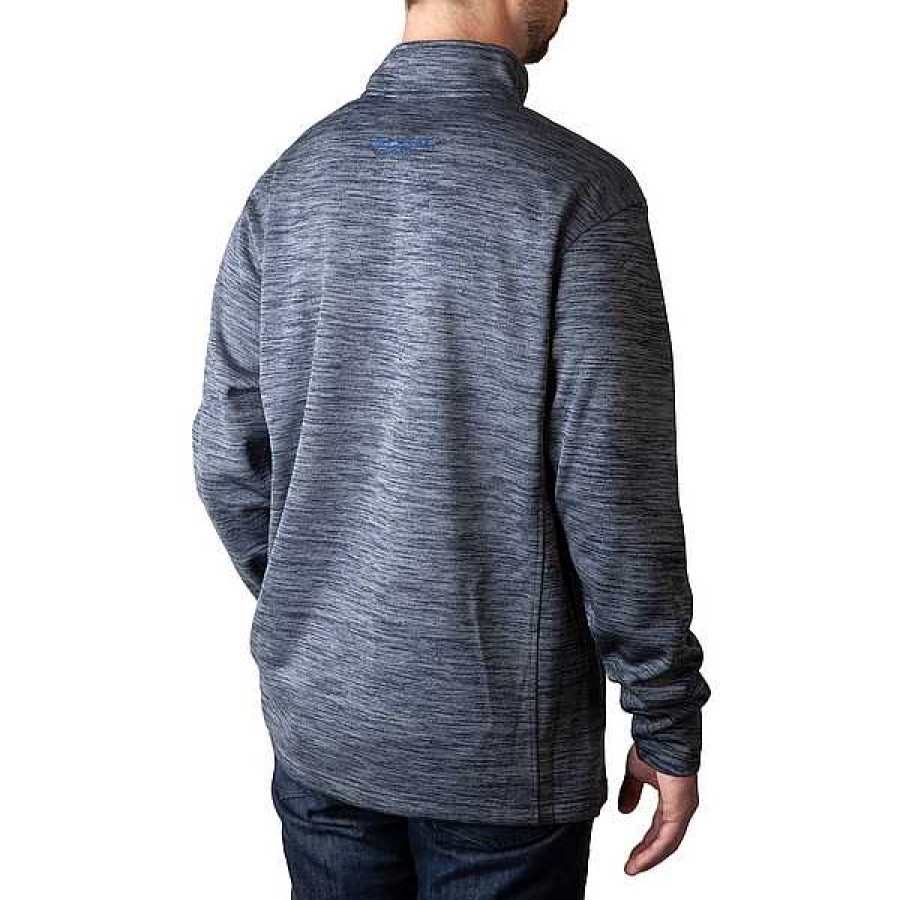 Men Lucchese | Mirrored L Quarter Zip