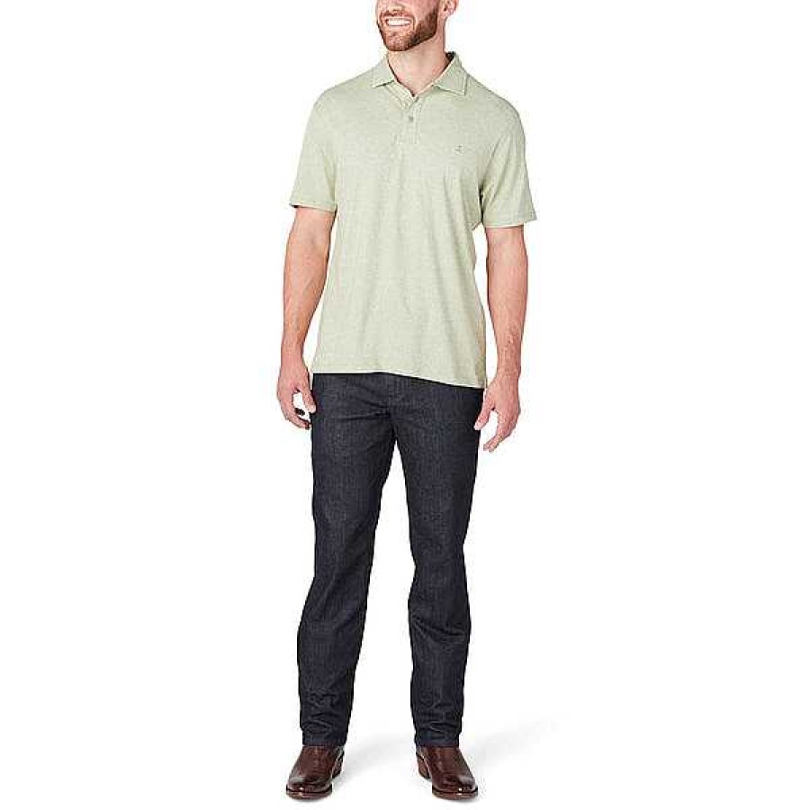 Men Lucchese | Lucchese Pima Cotton Polo