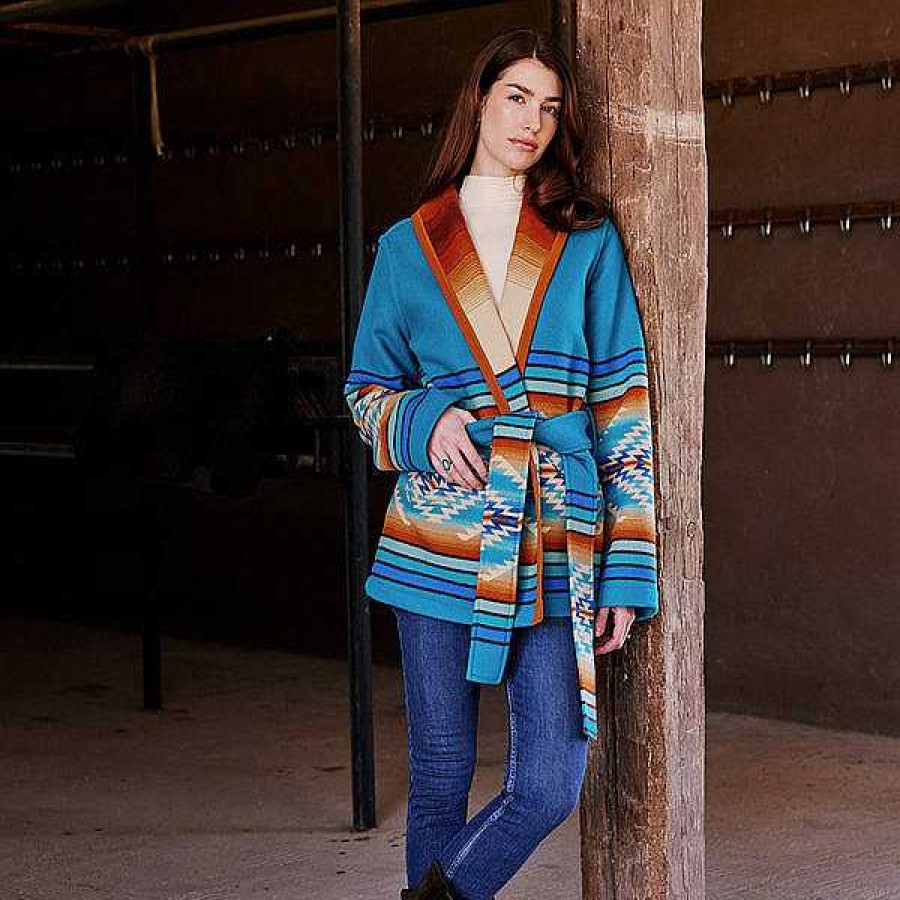 Women Lucchese | Pagosa Springs Wrap Coat