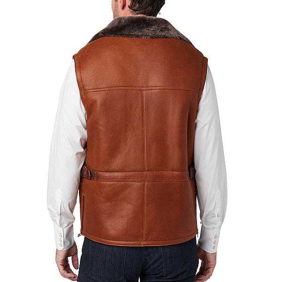 Men Lucchese | Shearling Vest