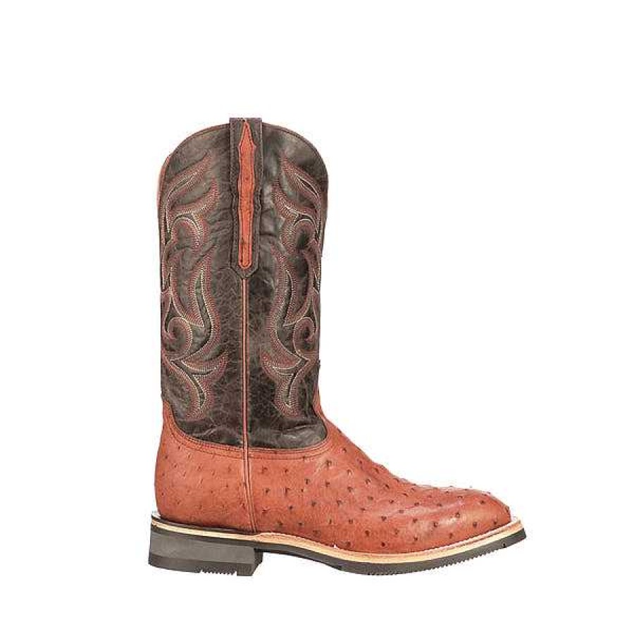 Men Lucchese | Rowdy Ostrich