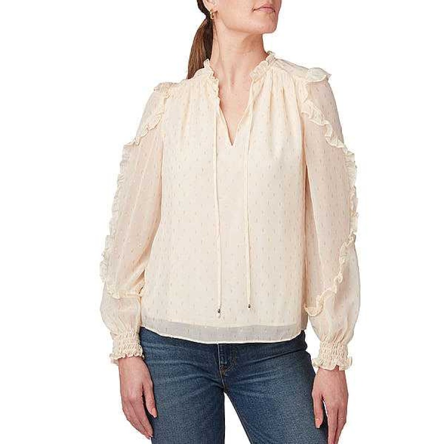 Women Lucchese | Hadley Long Sleeve Blouse