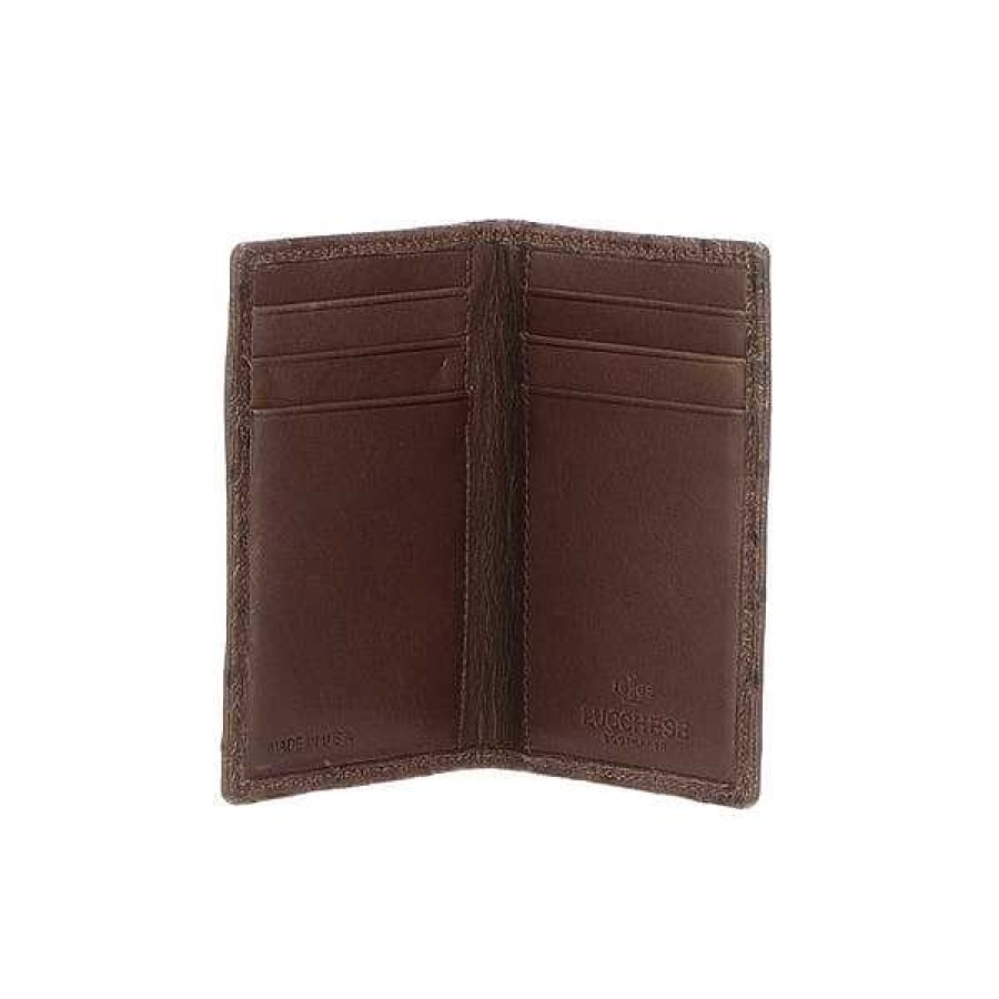 Men Lucchese | Bifold Wallet Ostrich