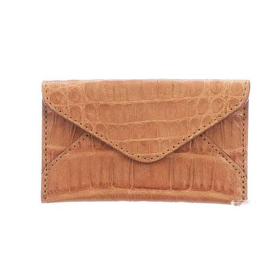 Men Lucchese | Envelope Card Case Crocodile