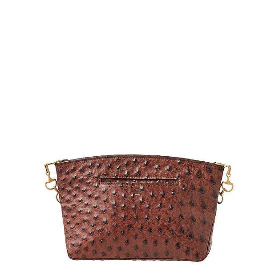 Women Lucchese | Mini Ostrich Clutch