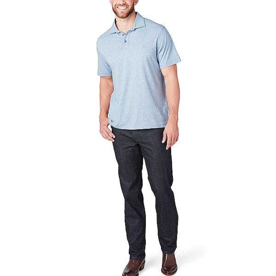 Men Lucchese | Lucchese Pima Cotton Polo