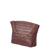 Women Lucchese | Oversized Caiman Clutch