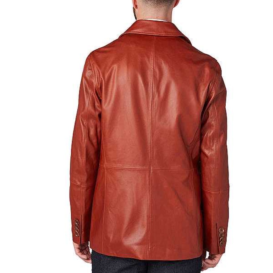 Men Lucchese | Safari Leather Jacket