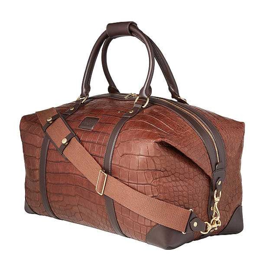 Men Lucchese | Giant Gator Duffle Large