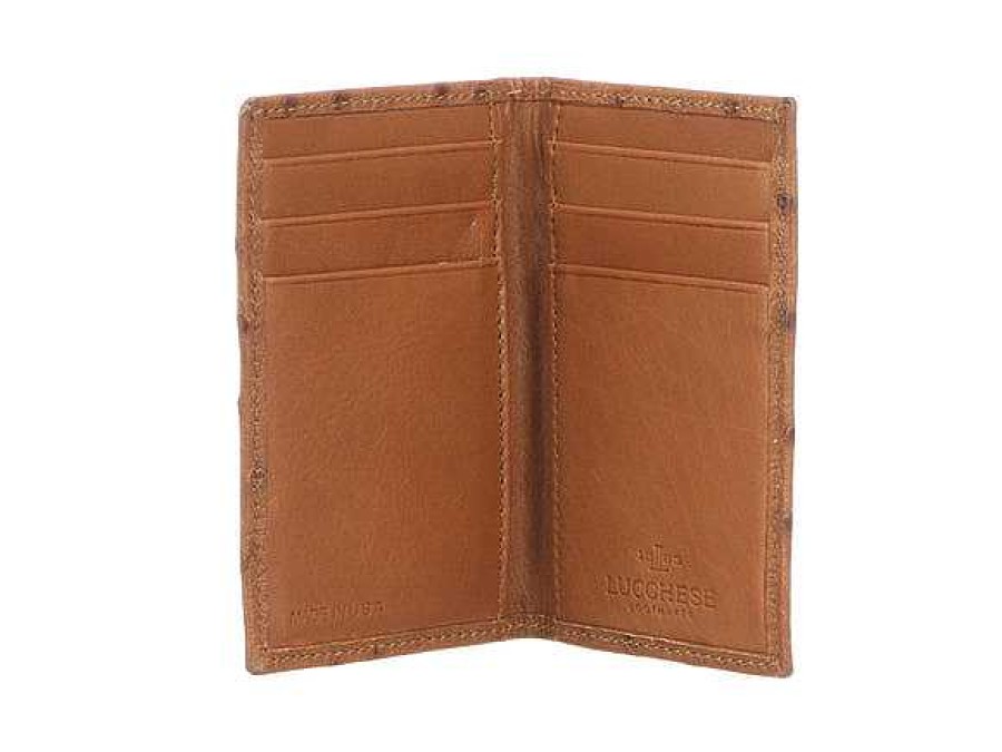 Men Lucchese | Bifold Wallet Ostrich