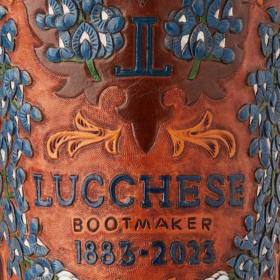 Men Lucchese | Men'S Bluebonnet 140Th Anniversary Boot