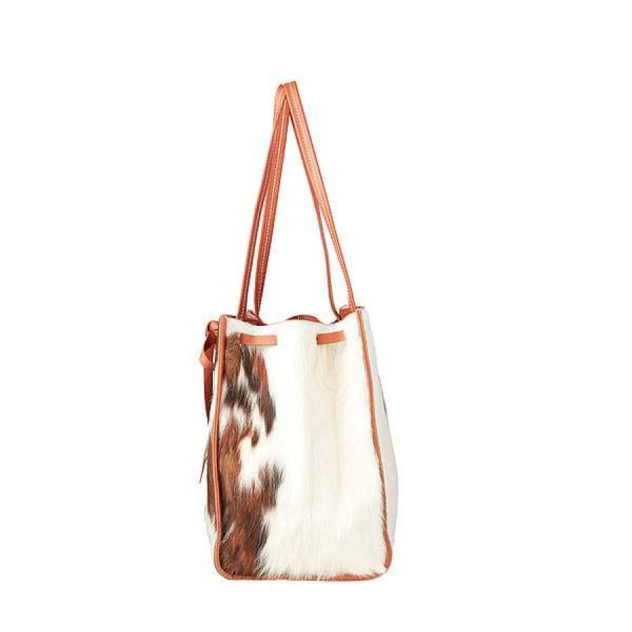 Women Lucchese | Cowprint Tote Bag