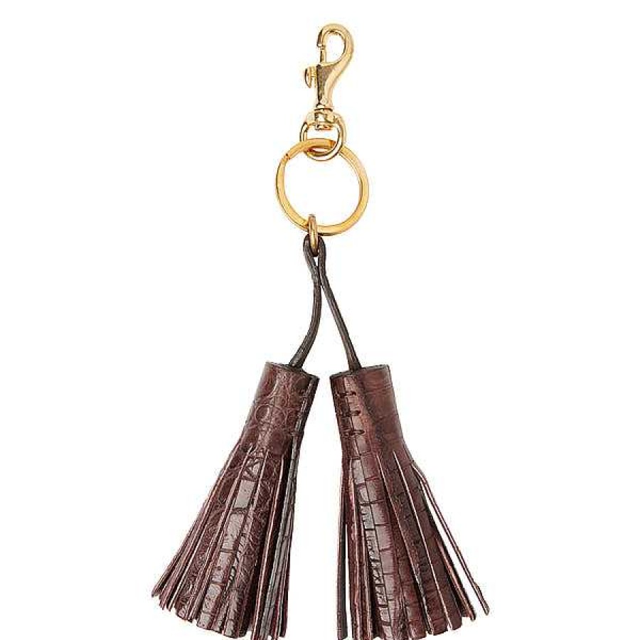 Men Lucchese | Caiman Tassel Keychain