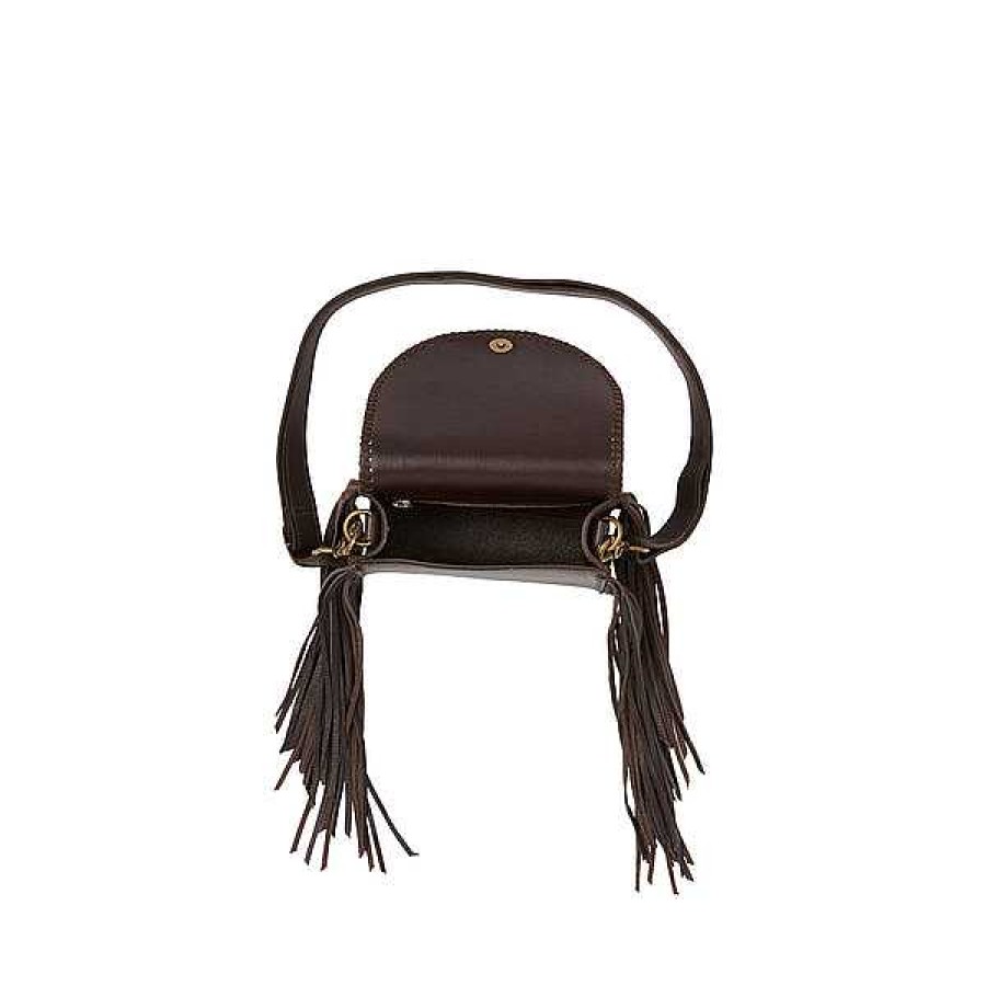 Women Lucchese | Axis Fringe Flap Crossbody