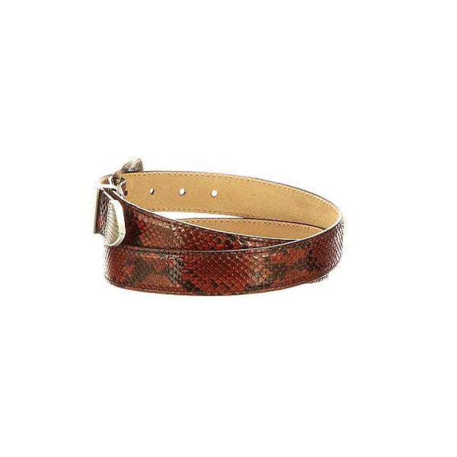 Women Lucchese | Python Belt