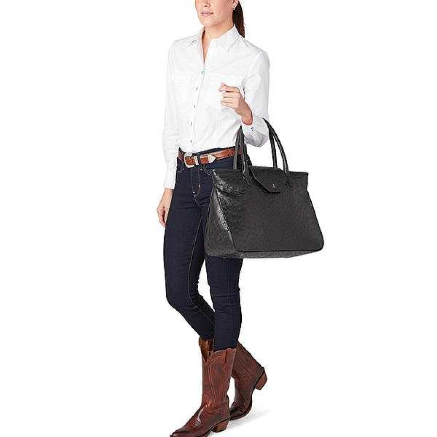 Women Lucchese | Ostrich Travel Tote