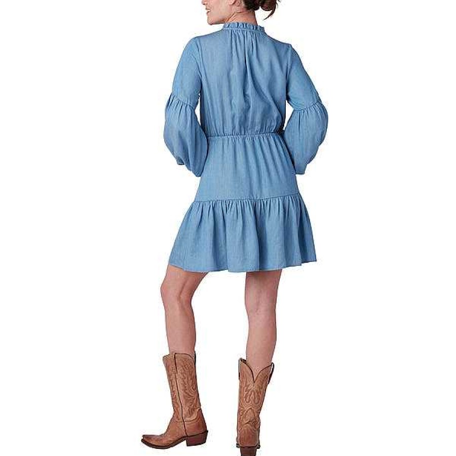 Women Lucchese | Alanna Long Sleeve Dress