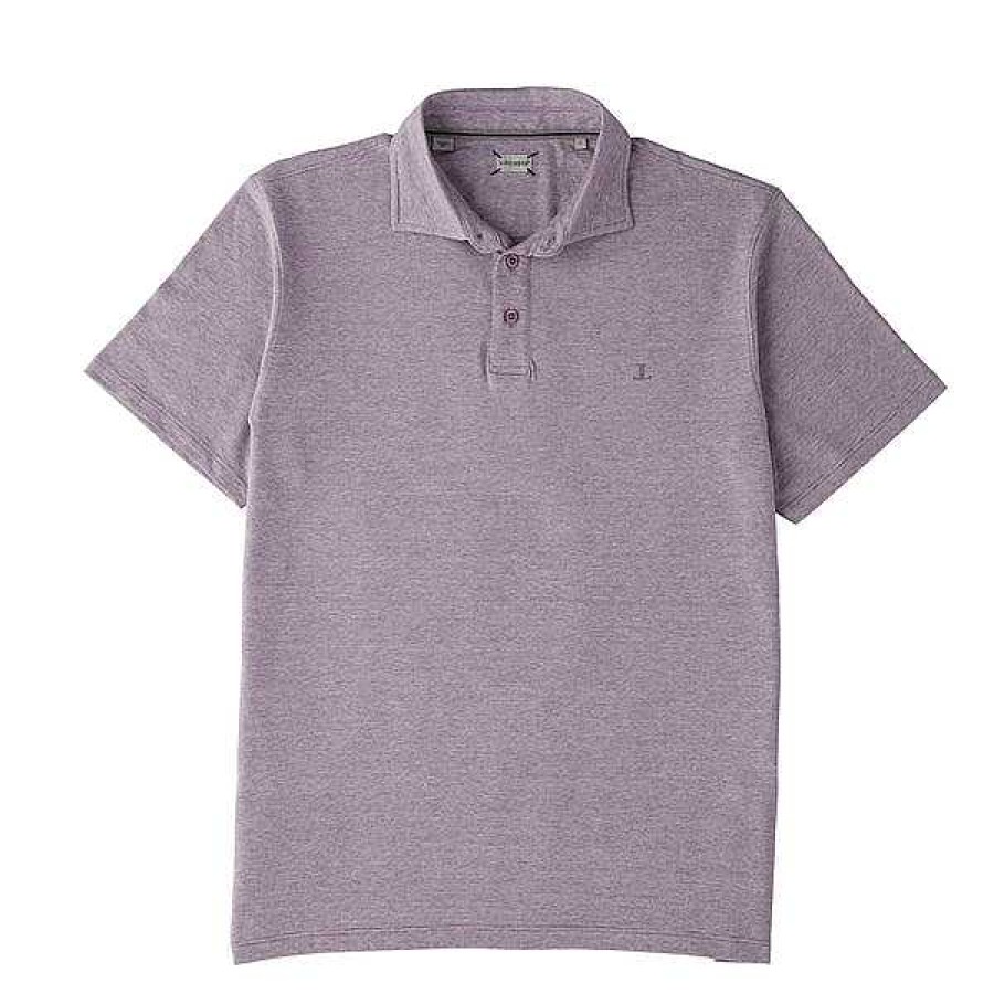 Men Lucchese | Lucchese Pima Cotton Polo