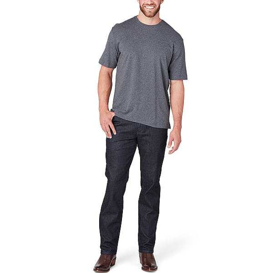 Men Lucchese | Lucchese Pima Cotton Tee