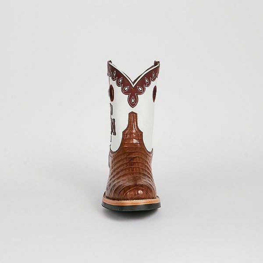 Women Lucchese | Women'S A&M Exotic Barn Boot