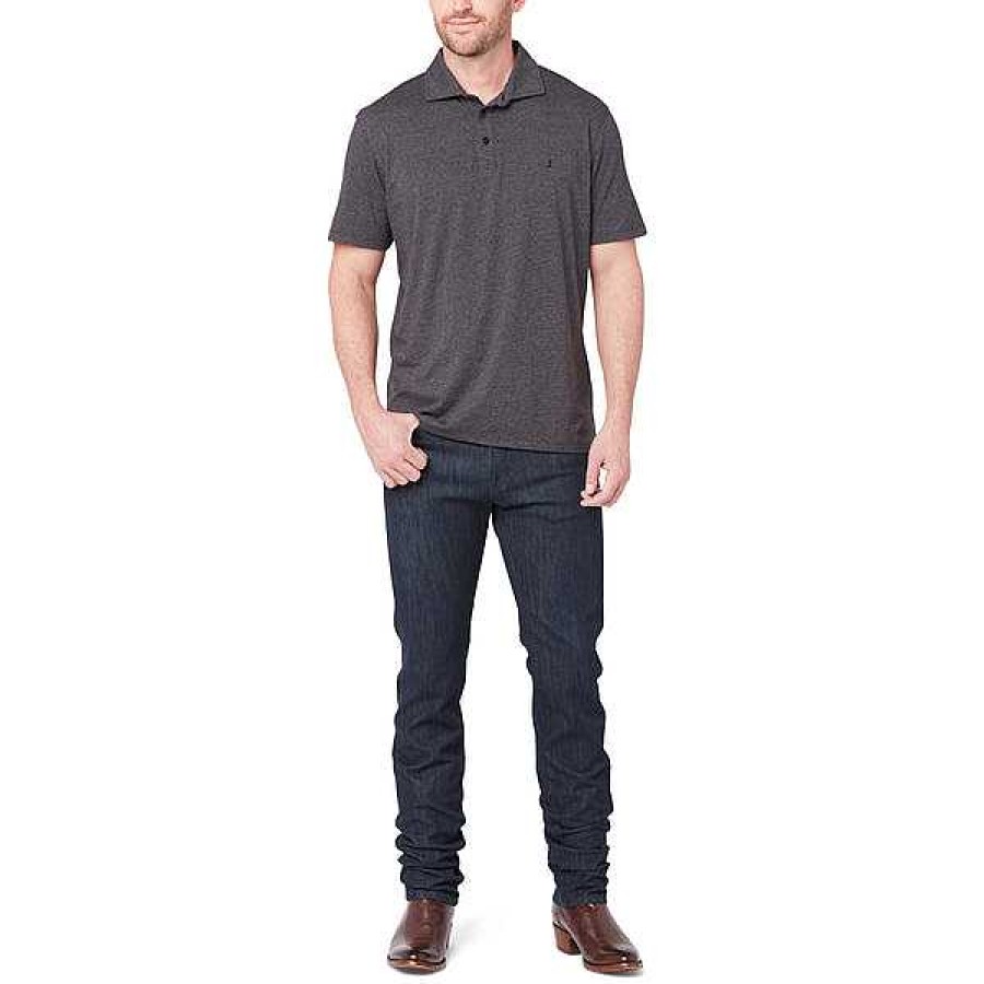 Men Lucchese | Lucchese Pima Cotton Polo